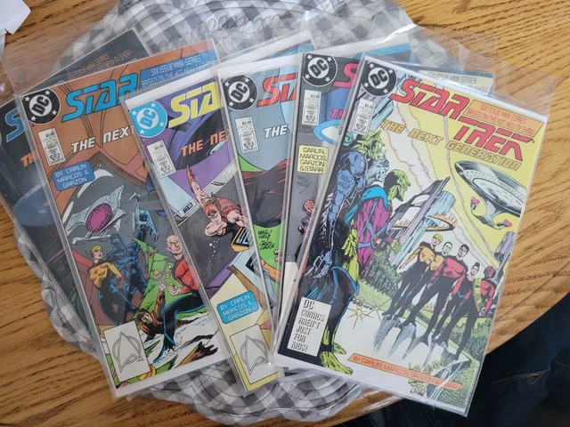 DC Comics Star Trek: Next Generation 1988 1 2 3 4 5 6 1-6 VF+ bagged