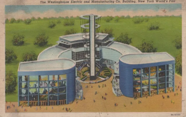 The Westinghouse Electric And Manufacturing NY Vintage Divided Back Post Card