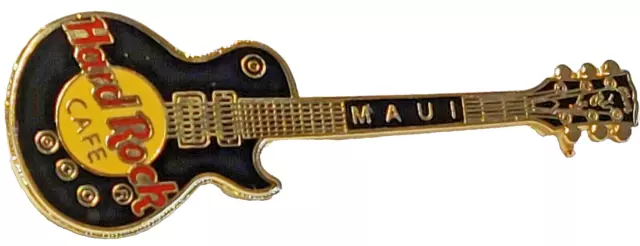 Hard Rock Cafe Maui Hawaii Guitar Pin