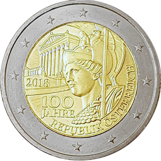 Austria Commemorative Coin 2018 St 100 Years Republic Loose