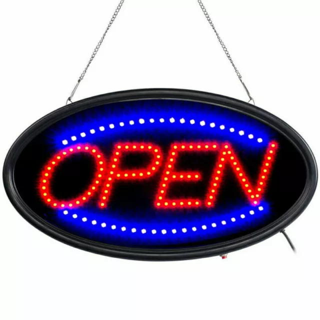 LED Open Sign Neon Light Bright for Restaurant Bar Pub Shop Store Business