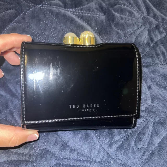 Ted Baker Cattrin Crystal Pearl Bobble Small Purse