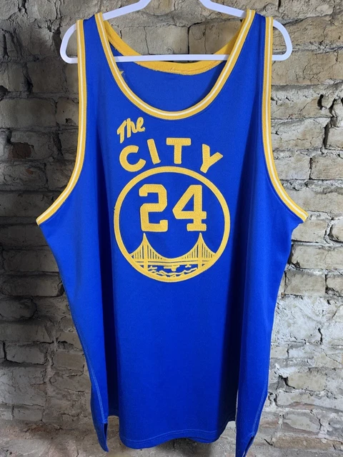 AUTHENTIC Mitchell & Ness Rick Barry #24 San Francisco Warriors jersey 58 3XL AUTHENTIC Mitchell & Ness Rick Barry #24 San Francisco Warriors jersey 58 3XL