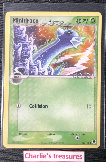 Carte Pokemon - Minidraco - 46/101 - Iles Des Dragons - FR - NM+ / NEUF