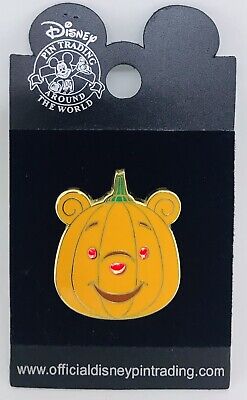 Rare Tokyo Disneyland Winnie The Pooh Pumpkin Halloween Led Light Up Disney Pin