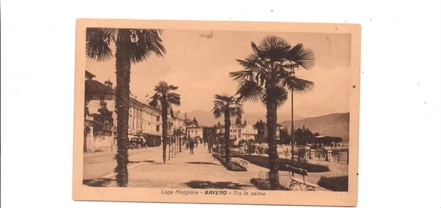 Cartolina di Baveno (Novara) 1922