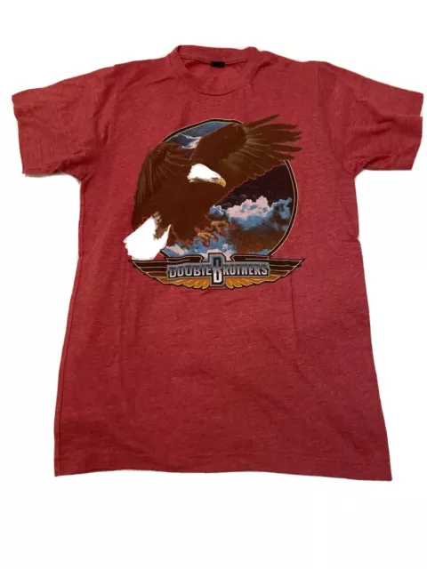 Vintage Tultex Mens XS Doobie Brothers Shirt Tee Eagle Wings