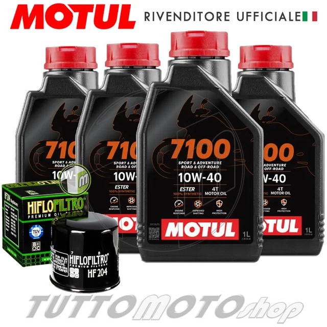 Kit Tagliando Yamaha YZF R6 600 2006-2007 - 4L Olio 10W40 + Filtro Olio HIFLO HF204 - Foto 8