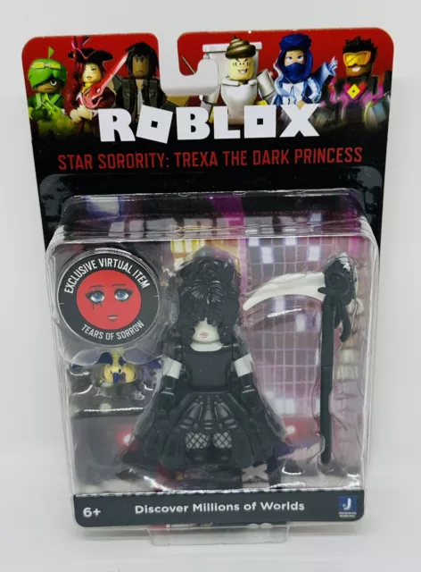 Roblox Tears of Sorrow Face Code and Star Sorority Trexa The Dark Princess