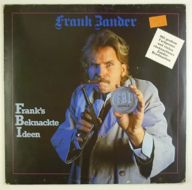 12 " LP - Frank Zander - Fbi - Frank's Beknackte Ideen - B1094 - Washed &