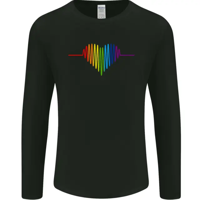 Lgbt Gay Pulse Coeur Gay Pride Conscience Hommes T-Shirt