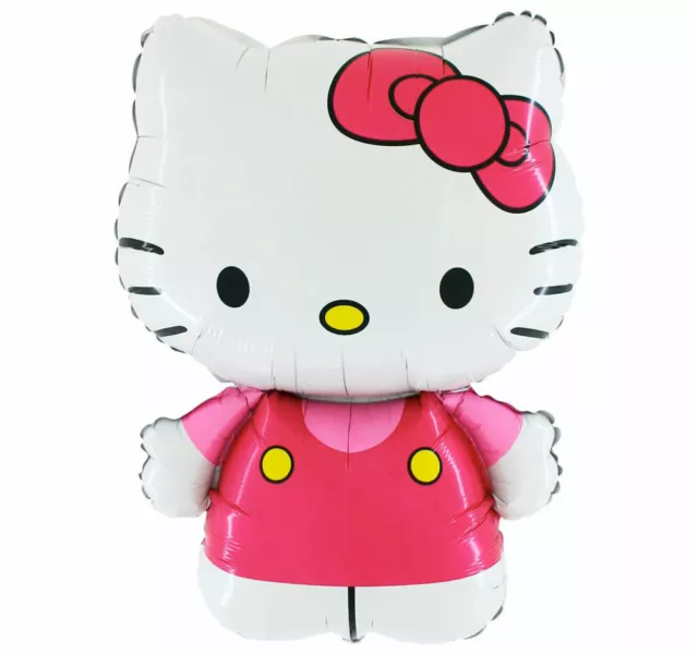 Hello Kitty Figur xl Folienballon Katze Geburtstag Helium Ballon Party Deko