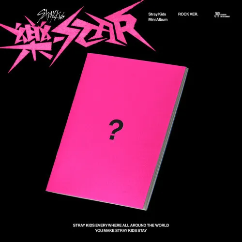 Stray Kids 樂-STAR ROCK-STAR 8th Mini Album CD+Contents+Photocard+Tracking  Sealed SKZ (Limited STAR Version)