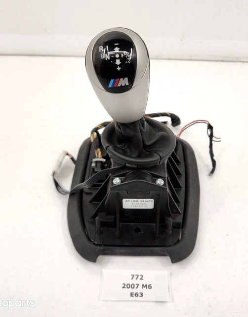 ✅ 06-10 OEM BMW E60 E63 E64 SMG Sequential Transmission Gear Shift Knob Shifter