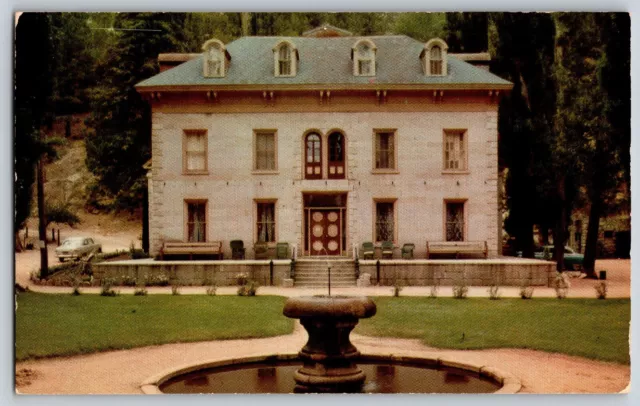 Carson City, Nevada NV - The Bowers Mansion - Vintage Postcard - Unposted