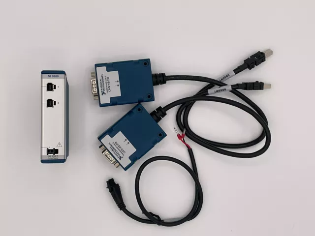 NI 9860 CAN Bundle: cDAQ, TRC 8542 & power cable, Fully Tested