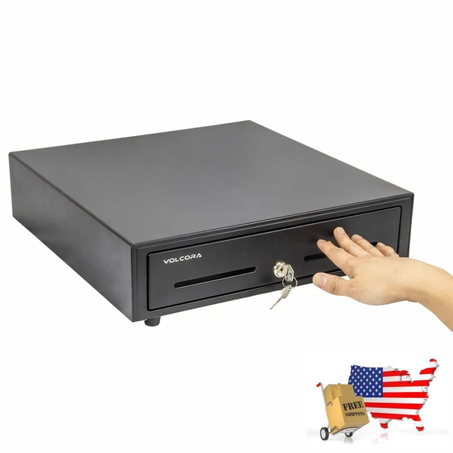 CASH DRAWER 16& Manual Push Open Cash Register Drawer For Point Of Sale