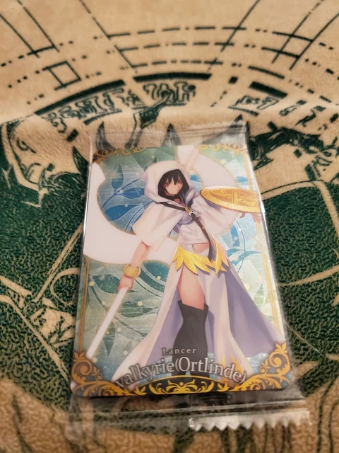 Fate Grand Order FGO Wafer Set 7 R 15 valkyrie (Ortlinde) Lancer New NM/M