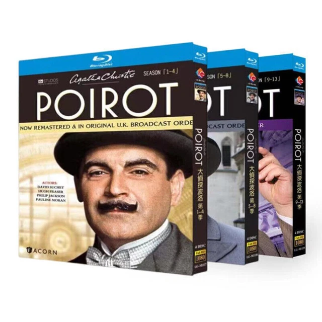 AGATHA CHRISTIE'S POIROT Collection Series - 42 Dvds - Missing