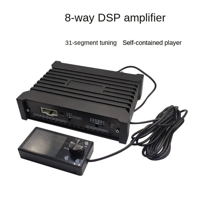Processore audio DSP 8 canali auto DSP convertitore auto lettore digitale Bluetoot E6X2