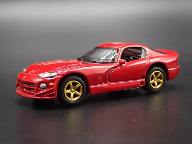 1996-2002 Dodge Viper Gts Rare 1:64 Scale Collectible Diorama Diecast Model Car