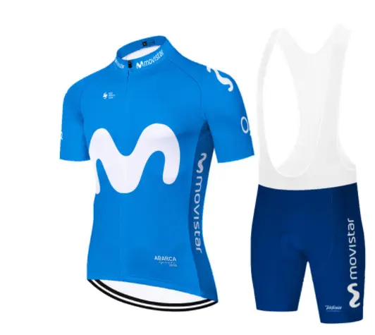 MOVISTAR TEAM 2021 Camiseta  Maillot culote equipación ropa ciclismo bici mtb 3