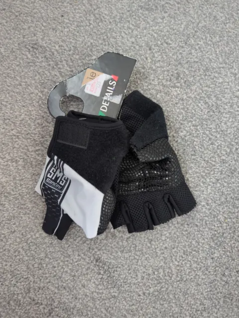 Santini Road Cycling Gloves Mitts L