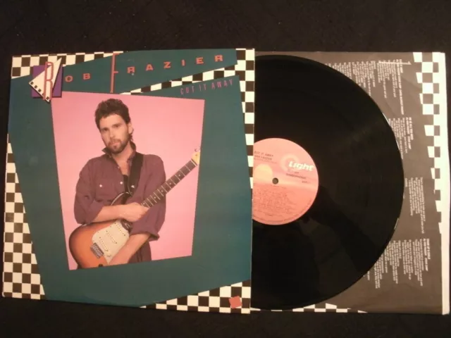 ROB FRAZIER - Cut It Away - 1984 Vinyl 12'' Lp./ VG+/ Christian Vocal Pop Rock