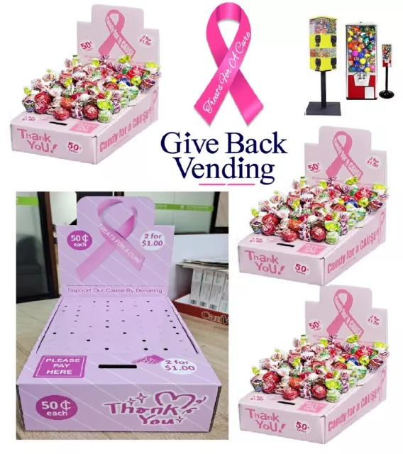 New Vending Route Display Honor Box to sell Candies, Sweet and Collect Donations