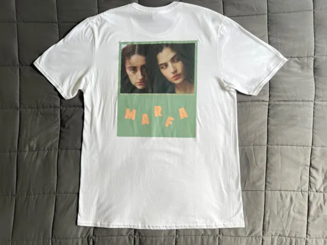 New CINDY SHERMAN T-Shirt Large White MUBI Rare Promo MARFA SHIVA BABY BNWOT 43"