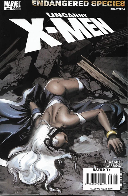 Uncanny X-Men #491 - 2007 Marvel Comics Comic Book Endangered Species 14
