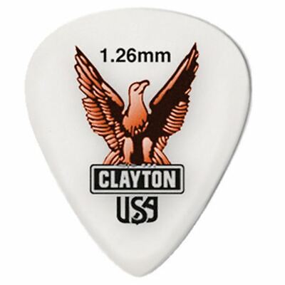confezione da 12 Clayton Acetale standard 1.26mm 
