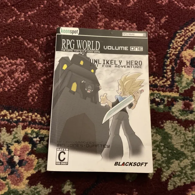 RPG World: Vol 1 ~ Unlikely Hero Out For Adventure ~Manga Comic Book First Print