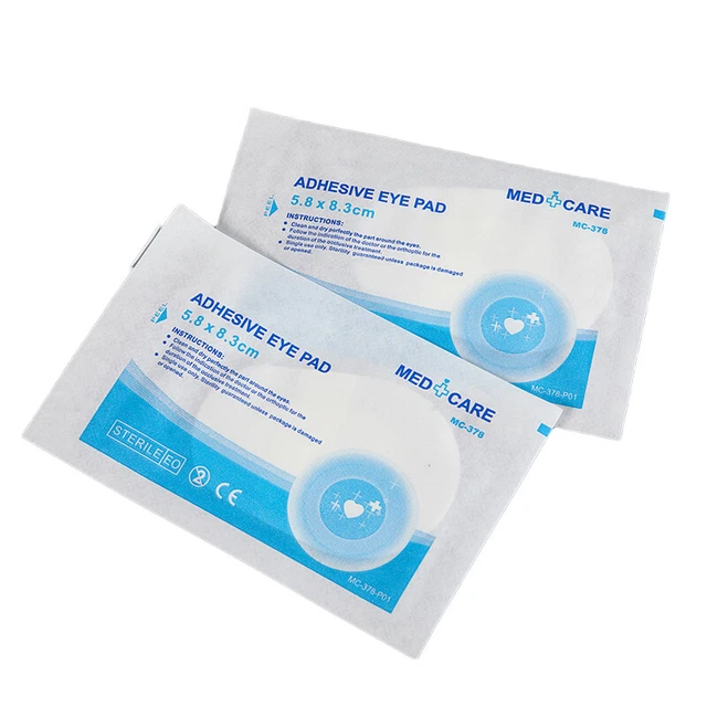 10 pz cuscinetti per occhi sterili non tessuti adesivi post patch occhi morbidi autoadesivi Wo-SA