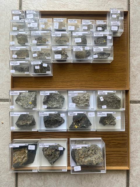 1 Lot 34 Mineralien, Graulai (6)