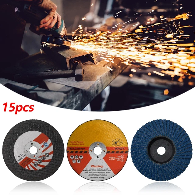 Type 100 Disques De Meulage Pour Meuleuse D'angle - Lot De 3 Grains 50/100/200 | Pour Béton, Pierre, Carrelage Disques Meulage Meuleuse Angle Type 100 Disques De Meulage Pour Meuleuse D'angle - Lot De 3 Grains 50/100/200 | Pour Béton, Pierre, Carrelage Disques Meulage Meuleuse Angle