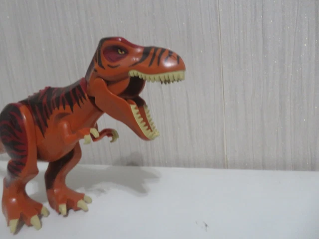 LEGO JURASSIC WORLD T. Rex Tyrannosaurus Rex Dinosaur Figure 2010 ...