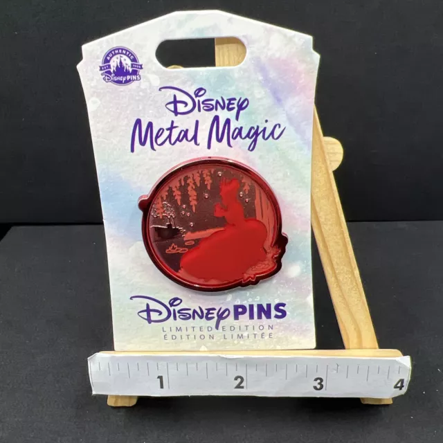 Disney Parks Pin Metal Magic Tiana & Frog Naveen LE 2500 Princess And The Frog