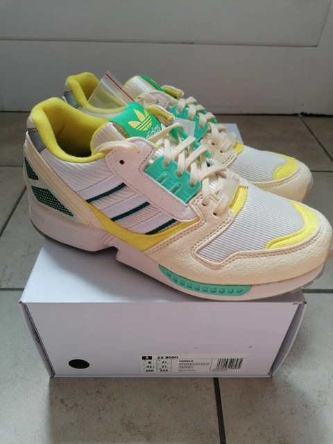 Adidas zx 8000 frozen Lemonade H68010 in 41 1/3