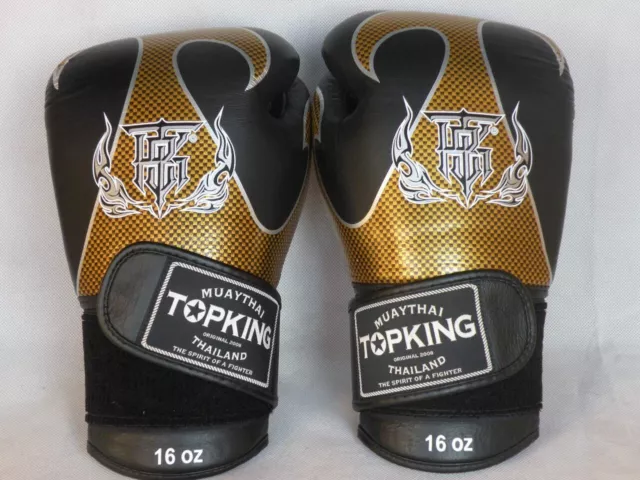 Boxhandschuhe 16 UNZEN TOPKING ORIGINAL 2008 Boxing Gloves