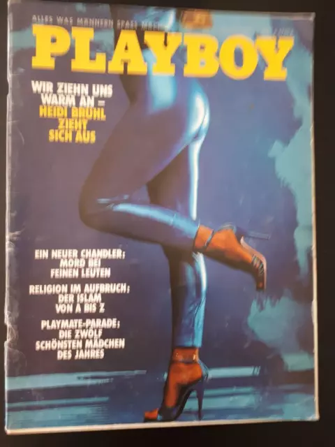 Playboy Nr.1/1980 -Heidi Brühl--Männermagazin