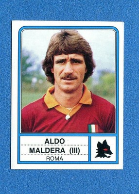 CALCIATORI 1984-85 ALDO MALDERA III PANINI N° 216 NEW CON VELINA J3306 