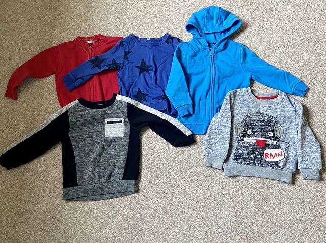 Boys 18-24 months hoody/sweatshirt bundle