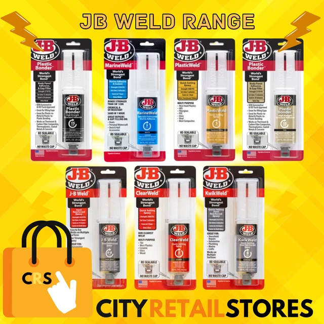 JB WELD EPOXY Extreme HiHeat Temp Plastic Steel Weld Thread locker