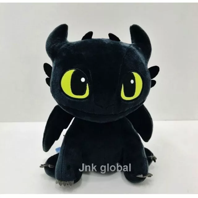 How To Train Your Dragon 3 Toothless Plush Rag Doll with Tag 9.8 Inch+ Free Ship