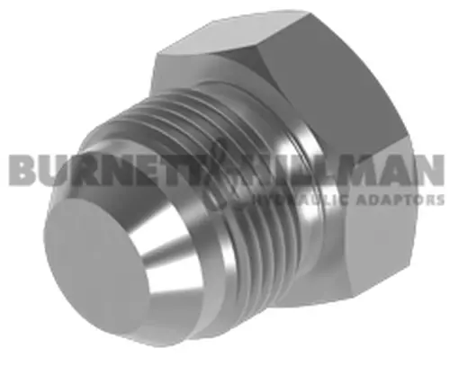 Burnett & Hillman JIC Solid Plug Hydraulic Fitting