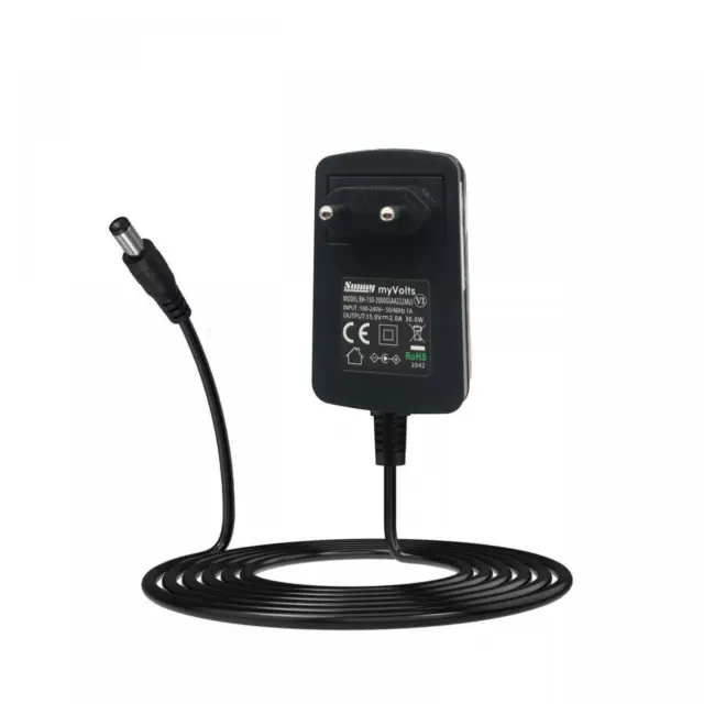 Chargeur 15V pour Mixeur Vestax PMC-05 Pro II de remplacement