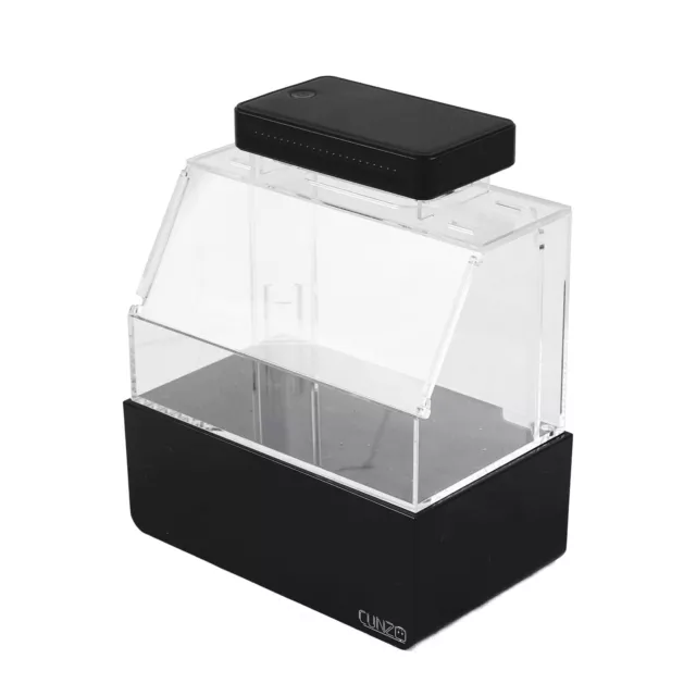 Small Fish Tank Desktop Mini Aquaponic Aquarium LED Light Water Filter Air Pump 7