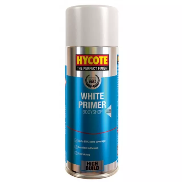 Hycote Spray Paint Aerosol Auto Car Lacquer Primer Wood Metal Fast- Drying