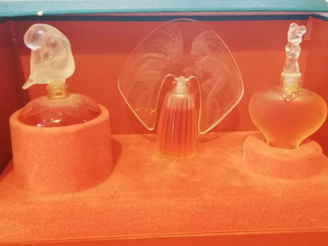 Profumi mignon da collezione Lalique Les Introuvables - Misure scatola 8X8X16cm